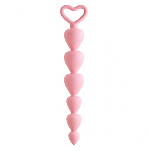 MizzZee - Heart Pull Beads Anal Plug (Intermediate)